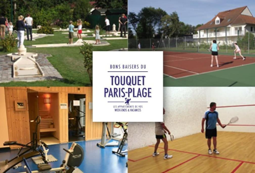 Residence Grand Jardin Attenant Tennis, Mini Golf, Sauna, Petanque Cucq Εξωτερικό φωτογραφία